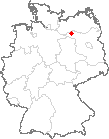 Karte Berge bei Perleberg